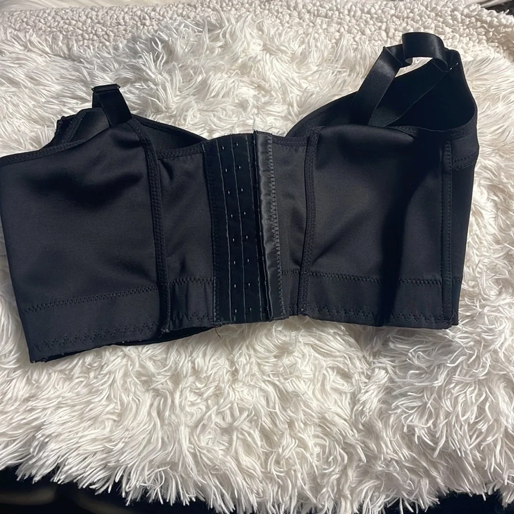 Black High Impact Push Up Bra
